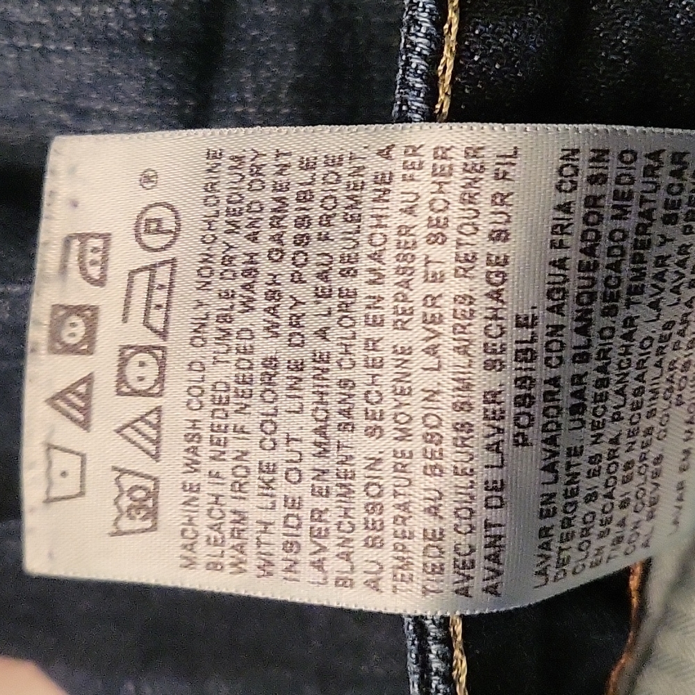 Levi's Slight Curve Skinny Boot Jean, size 30" X 34", EUC! - Picture 8 of 13